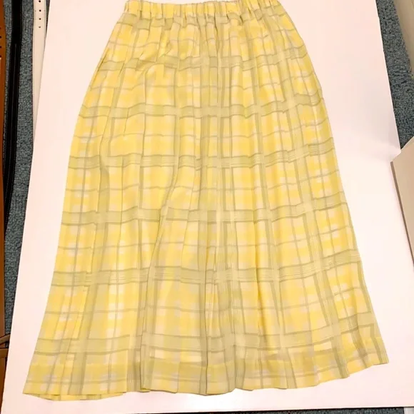 Susan Bristol Skirts Susan Bristol Maxi Skirt Yellow Plaid